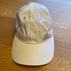 Women’s Adidas white Climalite running hat